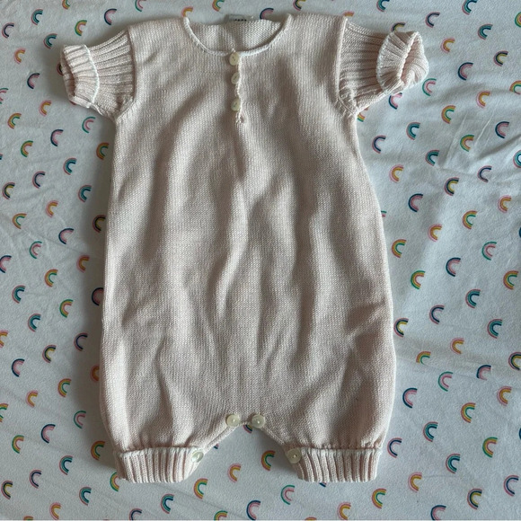 baroni Other - Baroni firenze knitted cotton onesie